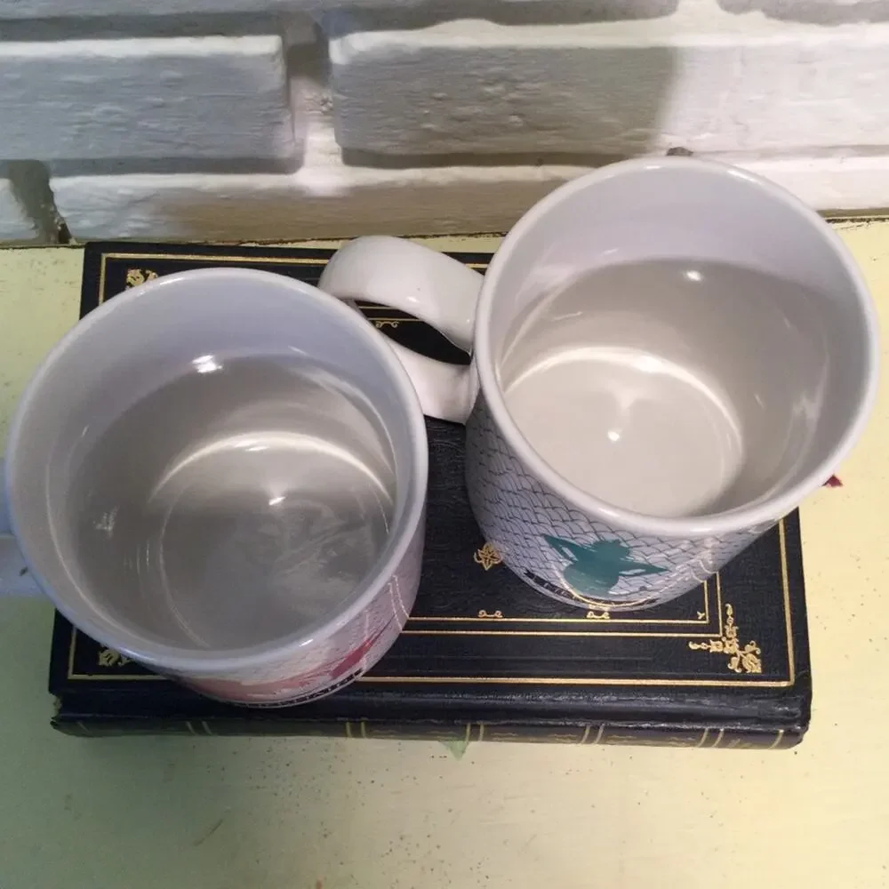 Mermaid/Merman set of 2 mugs